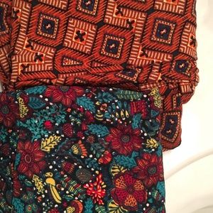 Two pair LuLaRoe Leggings TC for price of one.